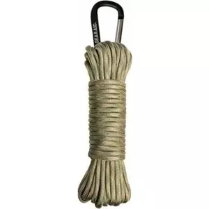 Universāls parakords Gear Aid 550 Paracord Sage/Tan 9 m — 550 lb izturības virve