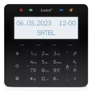 Central control unit accessory SATEL INT-KSG2R-B — 12 V, black, 224 g