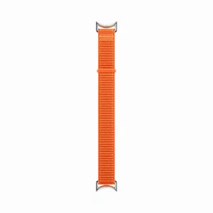 Ремешок для Xiaomi Mi Smart Band 9 — Sunrise Orange, силиконовый браслет