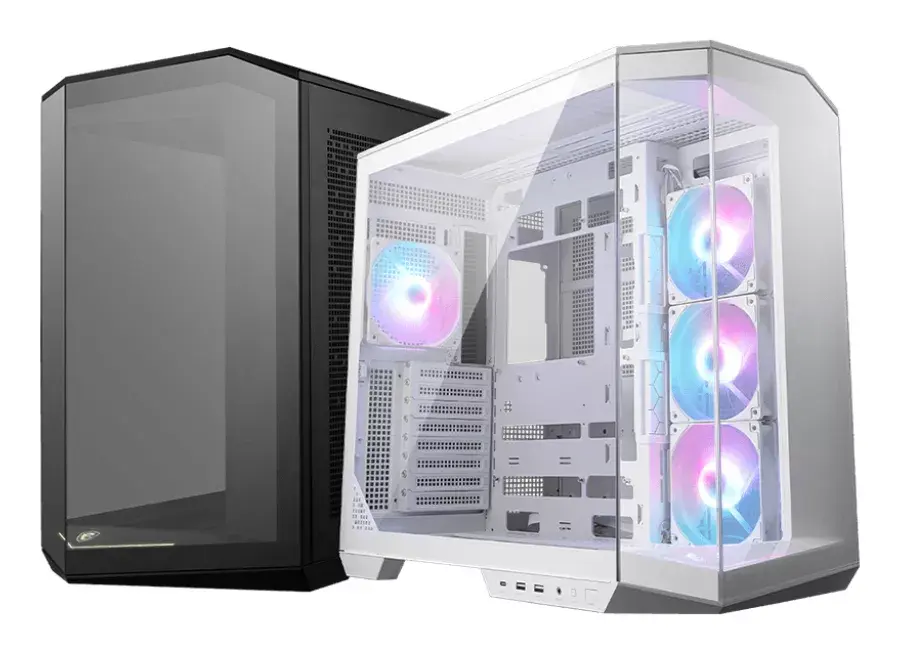 MSI MAG PANO 100R PZ Midi Tower White Photo 3