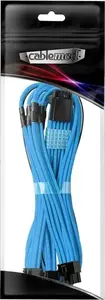 Power cable CableMod C-Series PRO ModMesh 12VHPWR to 3×PCIe for Corsair, 60 cm, light blue