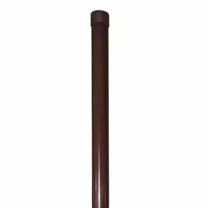 Столб для забора BESK 48 мм x 1.5 мм x 2.5 м, коричневый