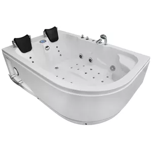 AMUE massage bath AMO-1631 Turbo Left 180 x 120 cm, corner left whirlpool tub