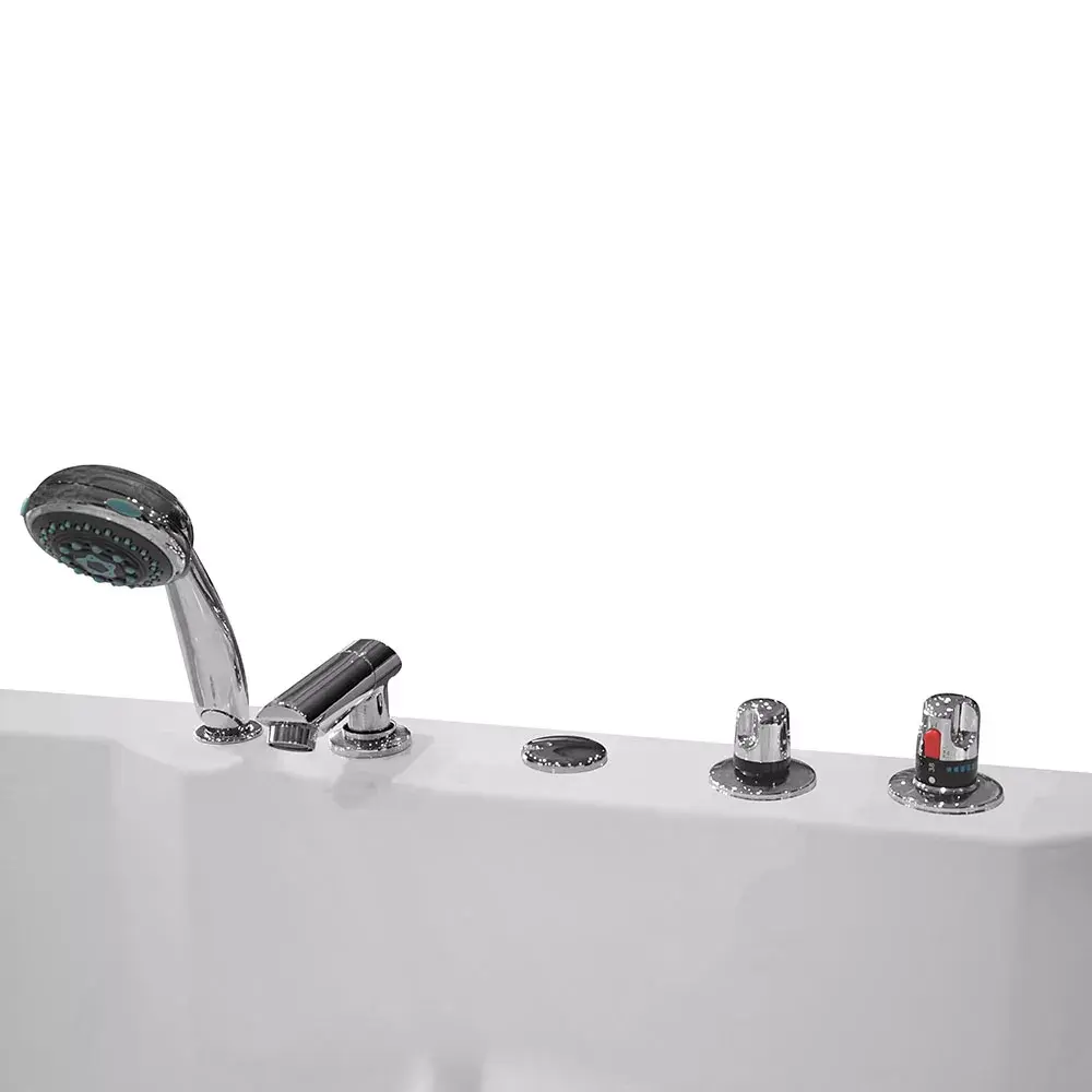 Bathtub AMUE AMO-1631 Right 180x120 cm Photo 4