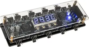 Fan controller Lamptron LP801 with display — Lamptron LP801 fan controller