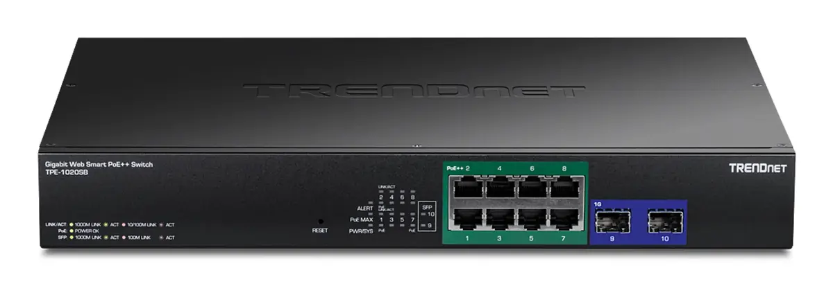 Neadministrēts slēdzis Trendnet TPE-1020SB Photo 2