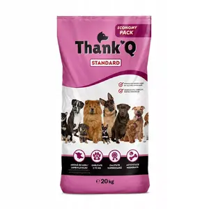 Sausa barība suņiem HURTOWNIA KARM THANK'Q Standard Lamb 20 kg — pieaugušiem, 18% olbaltumvielu, 7% tauku, 3% šķiedrvielu