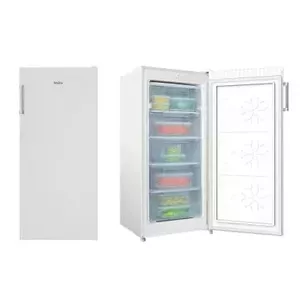Saldētava AMICA FZ208.3AA(E) – 208 l kopējais, 145 l neto, augšējā daļa, balta, durvju pārkārtošana iespējama, R600a