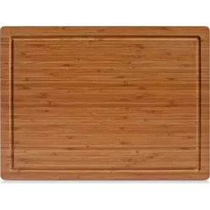 Cutting board ZELLER bamboo 25220 — rectangular bamboo chopping board