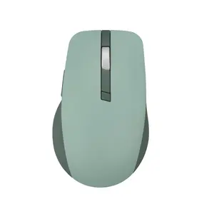 Mouse Asus SmartO MD200 Silent Plus — Ambidextrous RF Wireless + Bluetooth, Optical 4200 DPI, 6 buttons, green