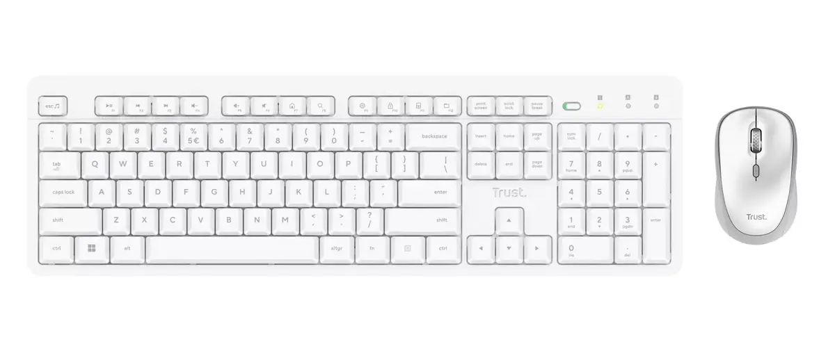 Trust Ody II Keyboard Mouse Wireless Photo 4