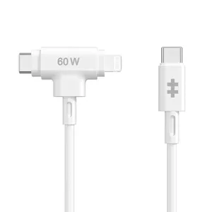 Targus HyperJuice USB cable USB 2.0 1.5 m USB C USB C/Lightning White