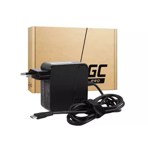 Power adapter Green Cell AD134PV2 65W USB Power Delivery 5–20V AC-to-DC black