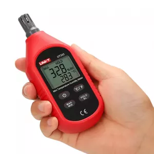 Temperature and Humidity Meter electro base UT333 Digital display, portable handheld measurement