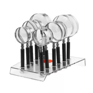 electro base loupe set NAR0816 — 12 pcs, magnifications 3D–5D, lens diameters 50/65/75 mm