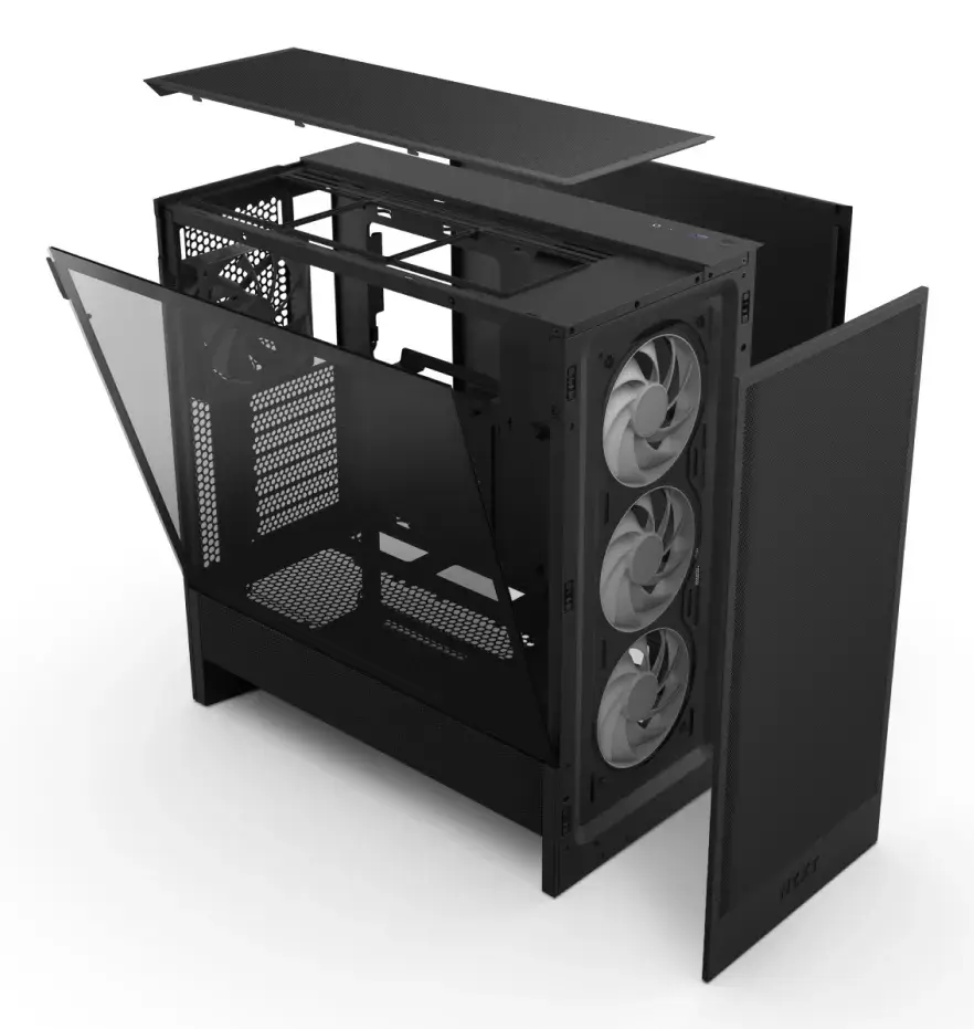 Компьютерный корпус NZXT H5 Flow RGB Photo 5