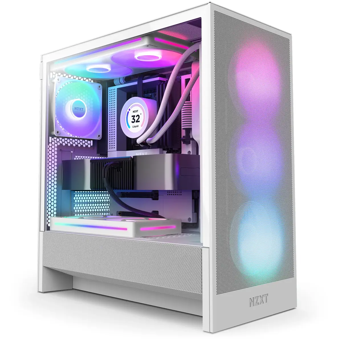 NZXT H5 Flow RGB Midi Tower