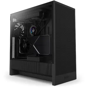 PC Case NZXT H5 Flow Midi Tower Black