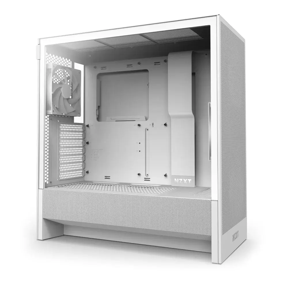 Корпус NZXT H5 Flow Midi Tower White Photo 3