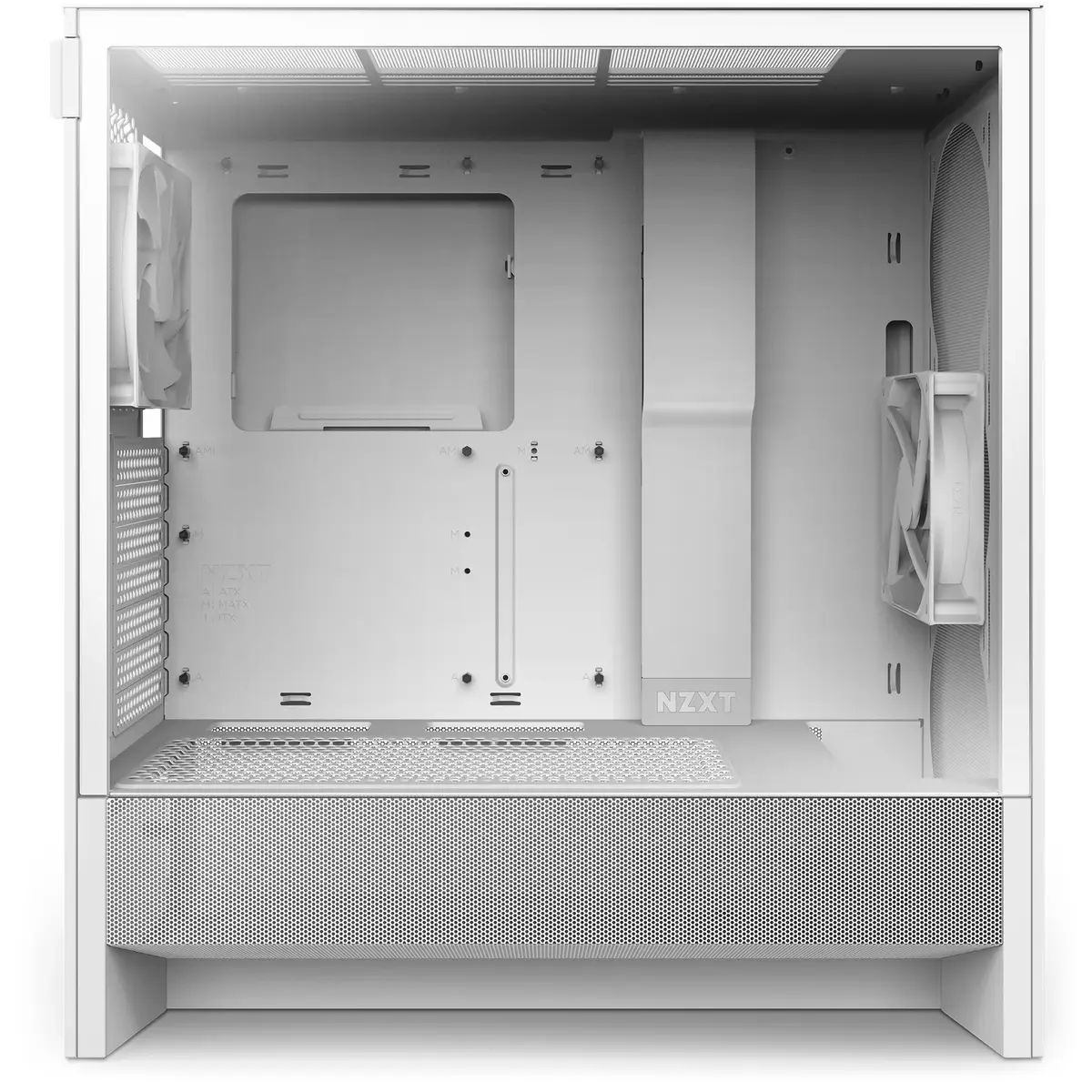 Корпус NZXT H5 Flow Midi Tower White Photo 7