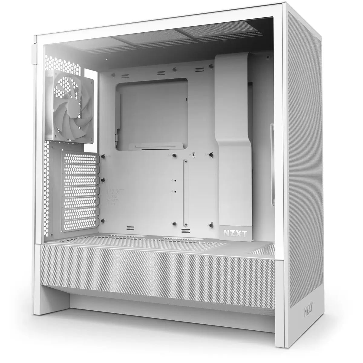 Корпус NZXT H5 Flow Midi Tower White Photo 8