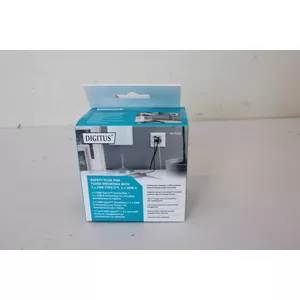 IZPĀRDOŠANA. DIGITUS drošības kontaktdakša iebūvējamai montāžai ar 1 x USB Type-C, 1 x USB A | Digitus | Drošības kontaktdakša iebūvējamai montāžai ar 1 x USB Type-C, 1 x USB A | Bojāts iepakojums, bez iepakojuma, lietota