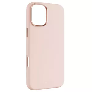 Back cover FIXED for Apple iPhone 16 Plus — MagFlow liquid silicone, pink