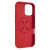 Задняя крышка FIXED для iPhone 16 — жидкий силикон, красная Photo 4