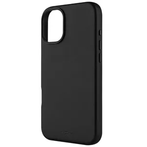 Back cover FIXED MagLeather for Apple iPhone 16 Plus — Leather Black