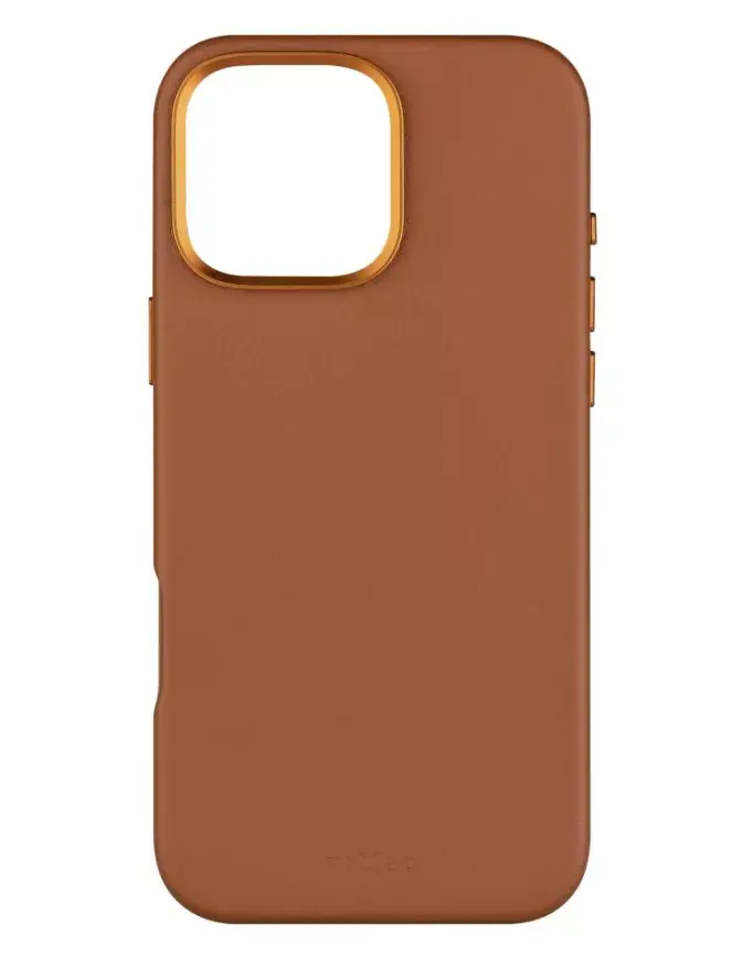 Fixed leather back cover for iPhone 16 Pro Max Photo 3