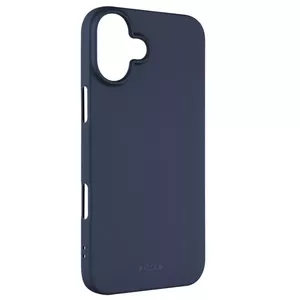 Back cover FIXED for Apple iPhone 16 Plus, rubberized blue, model FIXST-1401-BL