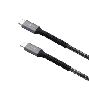 Кабель USB-C — USB-C FIXED FIXDA-CC2-GR, 2 м, 240 Вт Power Delivery