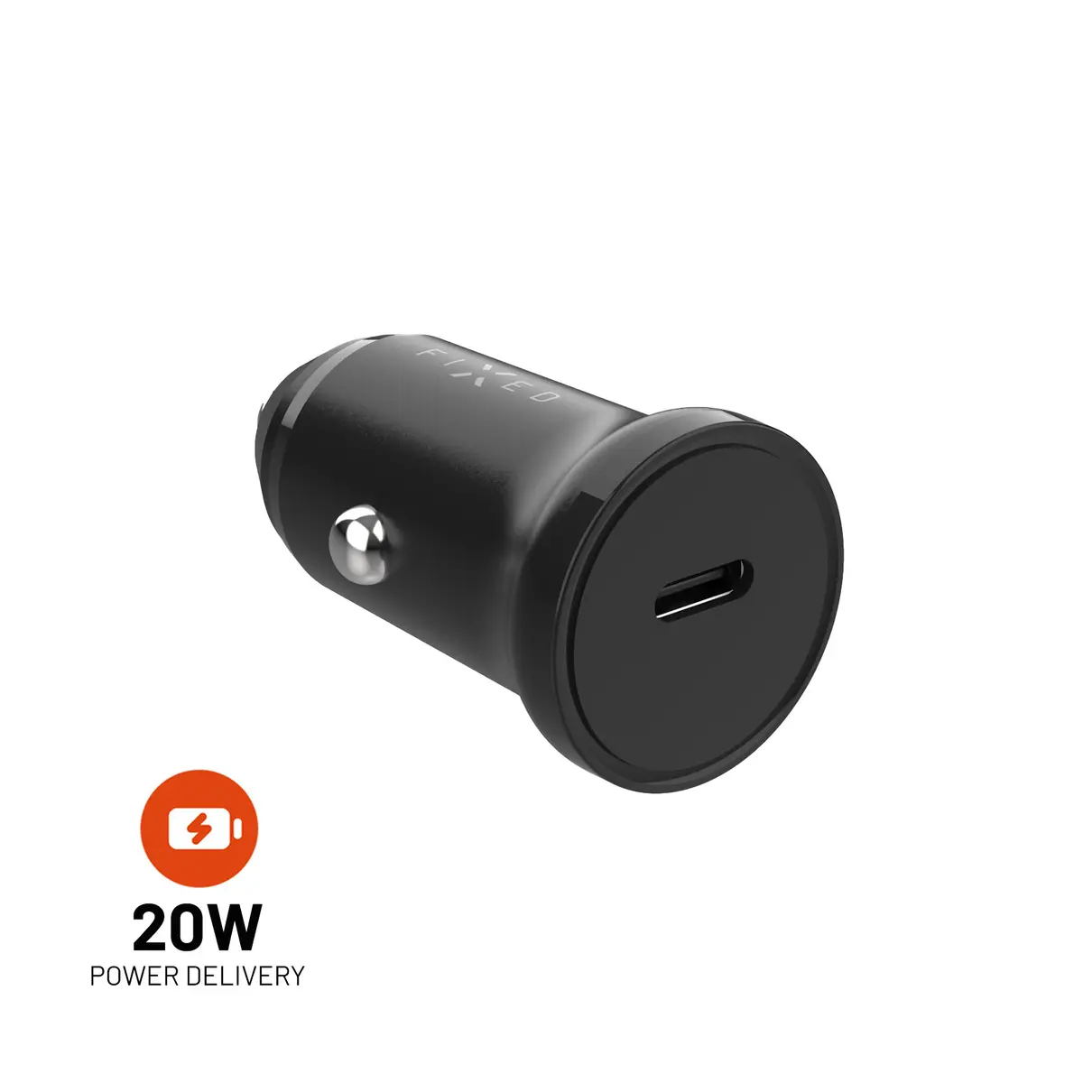 Car USB‑C charger FIXED FIXCC20N‑C‑BK 20W Photo 5