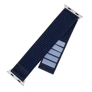 Fiksēta | Sporta siksniņa Apple Watch Ultra 49mm | 160-210 mm | Tumši zila | Neilona