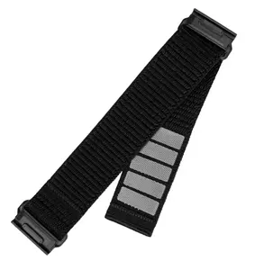 Rezerves 26 mm QuickFit neilona siksniņa FIXED priekš Garmin, melna