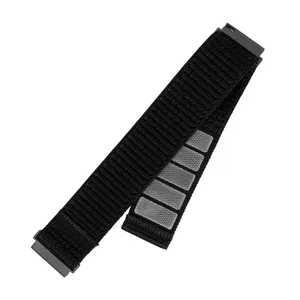 Ремешок из нейлона FIXED FIXNST2-20MM-BK 20 мм с быстросъёмом, чёрный
