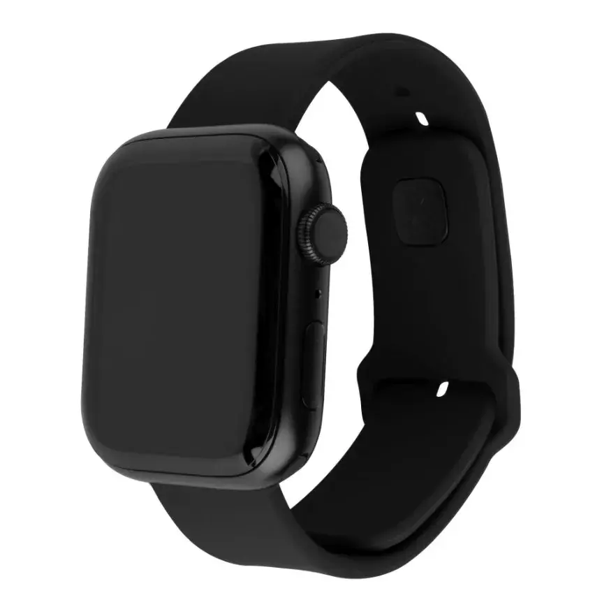 Силиконовый ремешок FIXED FIXSST2-434-BK для Apple Watch 42/44/45 мм Photo 2