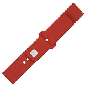 Ремешок для часов 20 мм FIXED FIXSST2-20MM-RD, силиконовый, ширина крепления 20 мм, красный