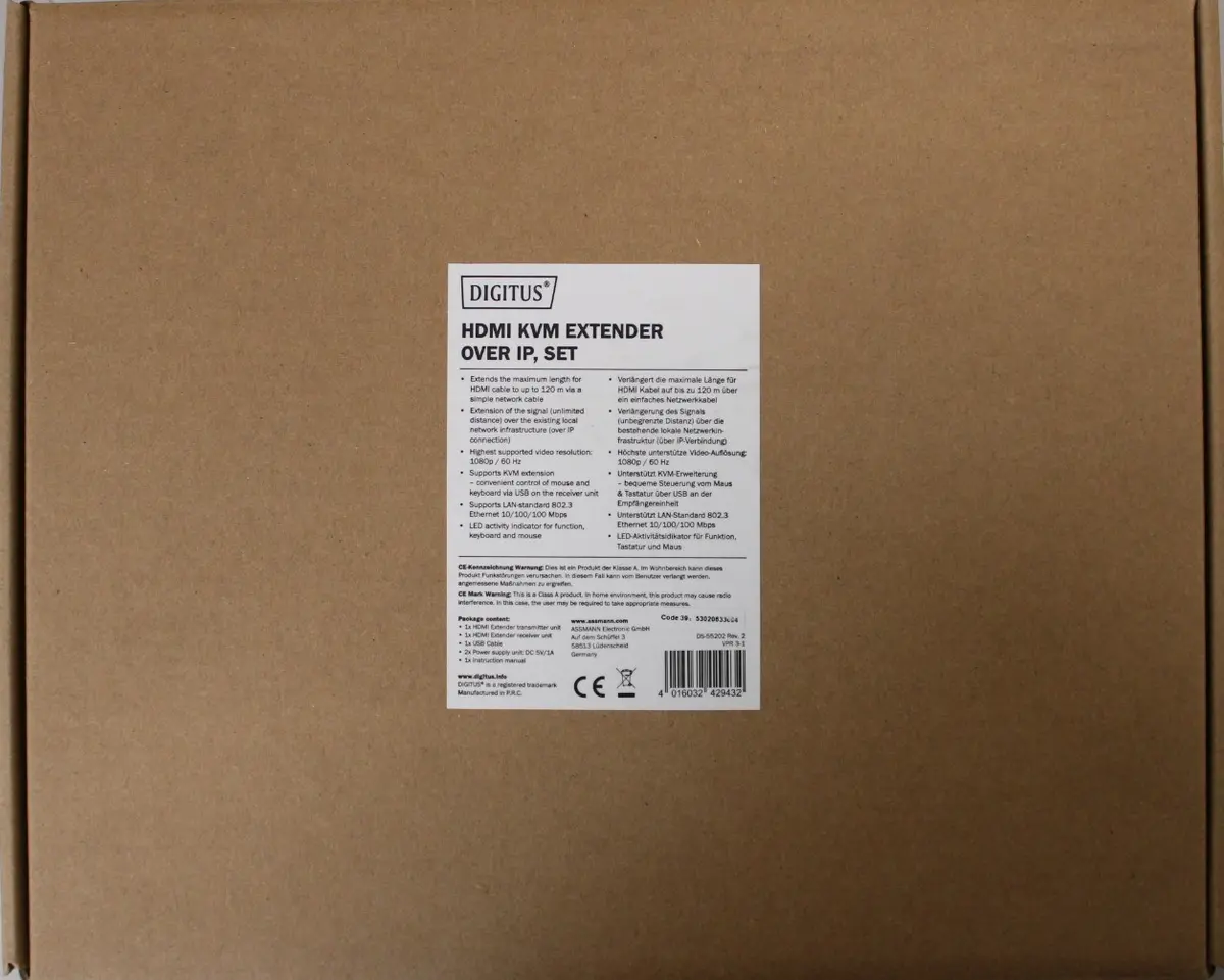 KVM Extender DS-55202 Photo 3