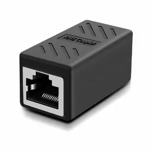 Network adapter RoGer RO-RJ45COUPBK Cat 5e UTP RJ45 8P8C inline coupler