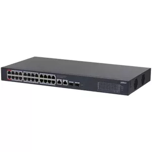 Pārvaldāms L2 slēdzis DAHUA CS4228-24GT-240 — 26 Gigabit Ethernet porti, PoE, 2x SFP