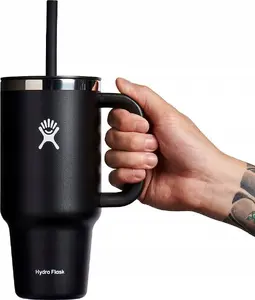 Hydro Flask TT32PS001 Black Travel Bottle Insulated Durable 32 oz
