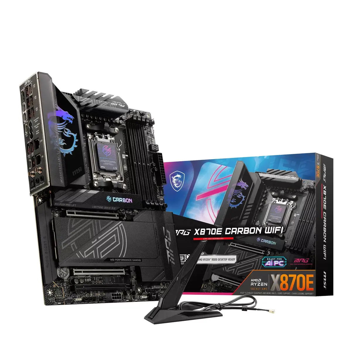 Mātesplate MSI MPG X870E CARBON WIFI (Socket AM5) Photo 6