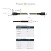 USB-C uzlādes kabelis StarTech.com USB2EPR3M Photo 7