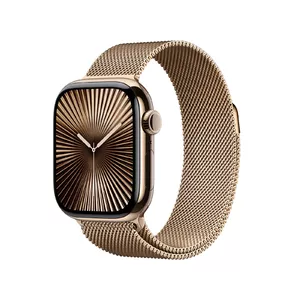 Smartwatch Apple Watch Series 10 GPS + Cellular 42mm Gold Titanium Case Gold Milanese Loop