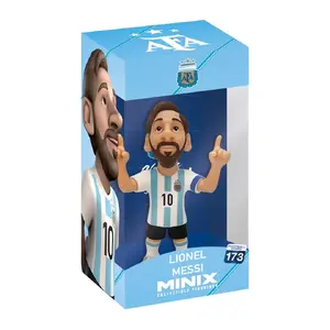Коллекционная мини-фигурка MiniX Лионель Месси, лицензированная статуэтка модель 11735, сборная Аргентины