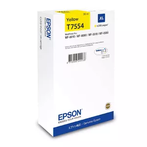 Epson WF-8xxx Series Ink Cartridge XL Yellow High Yield 4000 pages