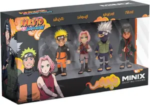 MiniX Naruto Shippuden 7 cm Action Figure 4-Pack