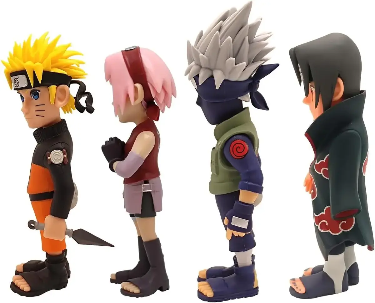 MiniX Naruto Shippuden 7 cm Action Figure 4-Pack Photo 3