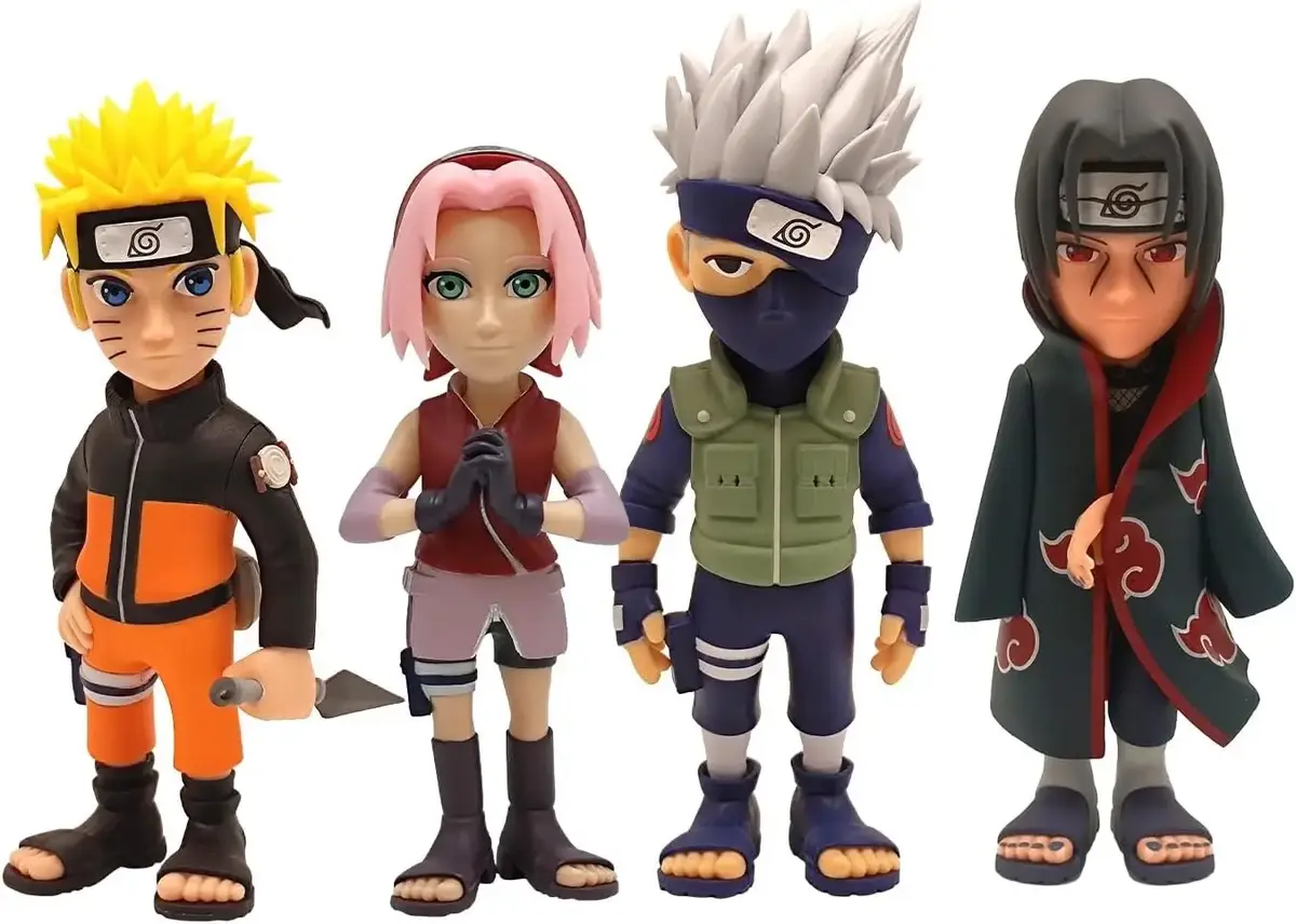 MiniX Naruto Shippuden 7 cm Action Figure 4-Pack Photo 4